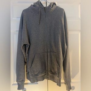 Gymshark zip-up hoodie. Grey - Medium Men’s.